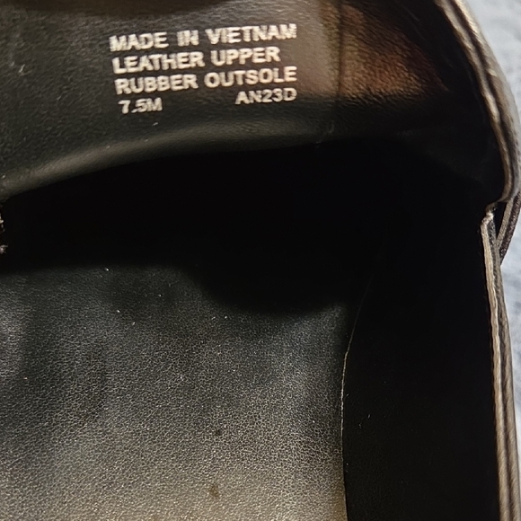 Michael Kors Dark Leather Loafers - Picture 8 of 8